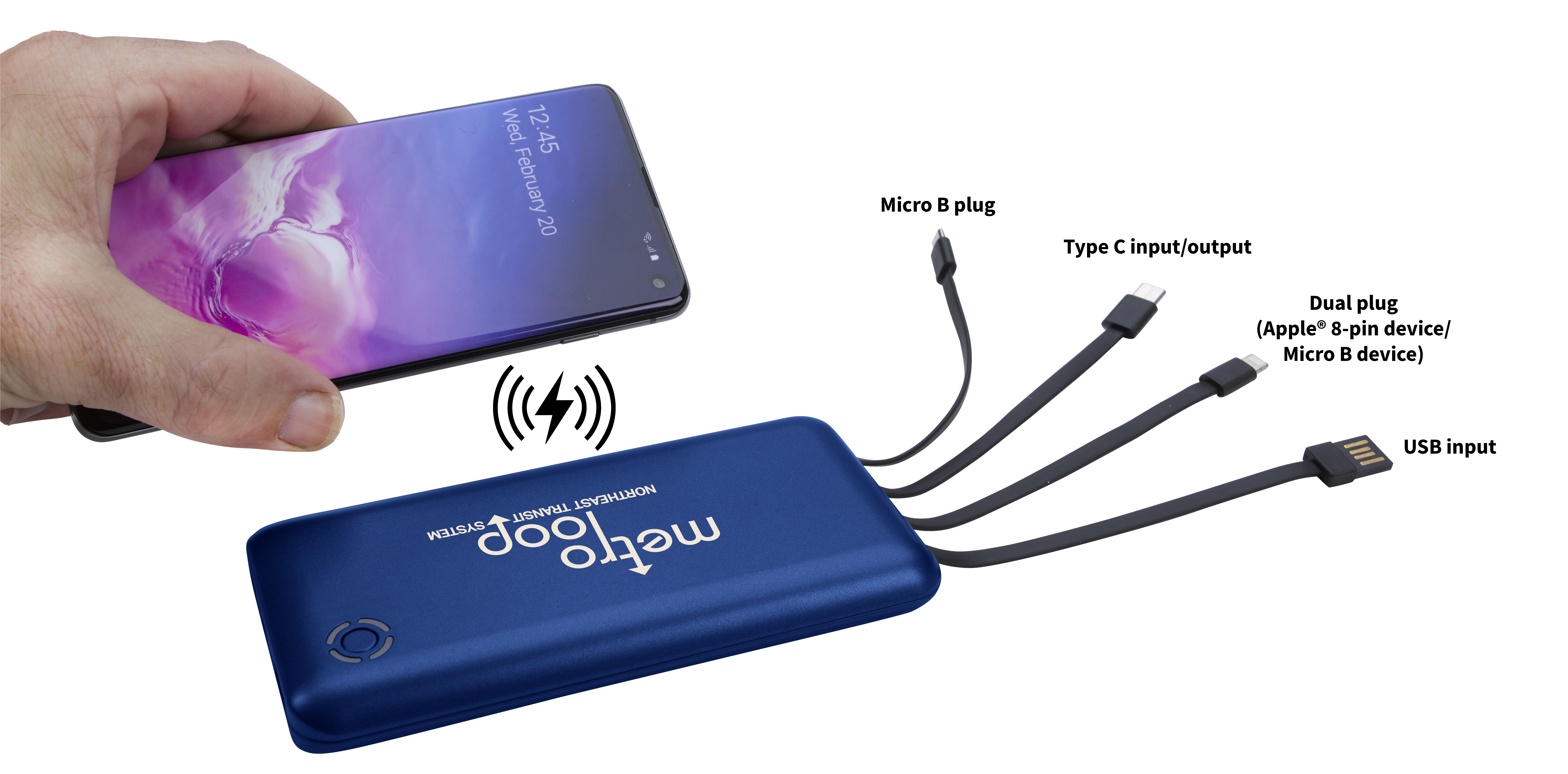 Charge Wave Wireless Power Bank 10,000 mAh 47